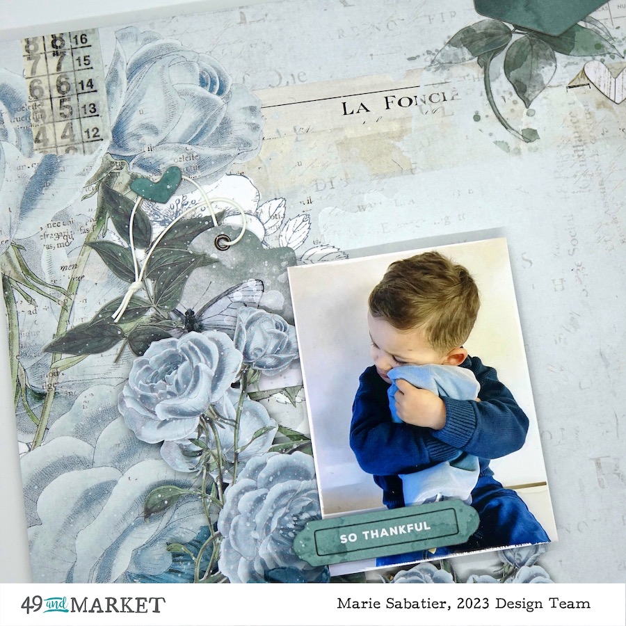 So Thankfull - Layout by Marie Sabatier