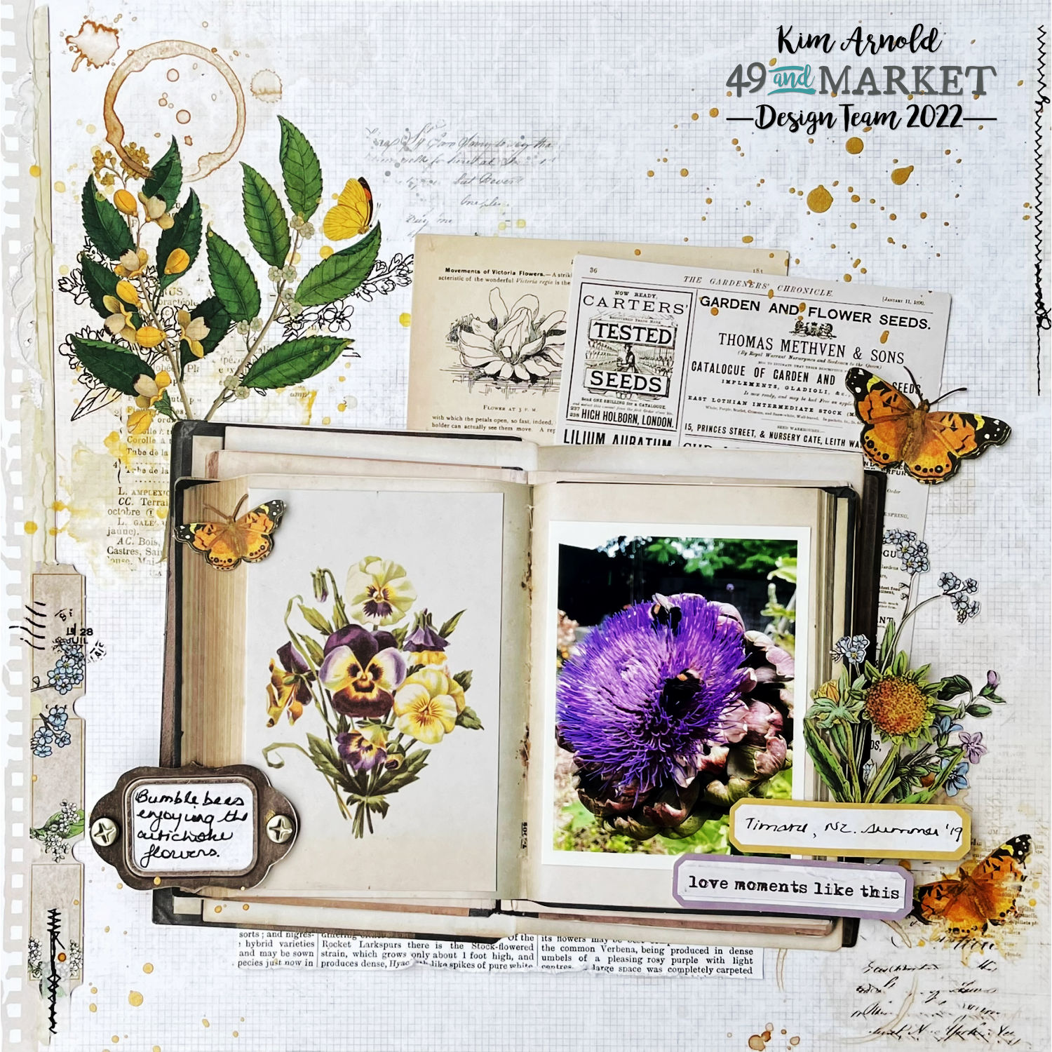 Love moments - Layout by Kim Arnold