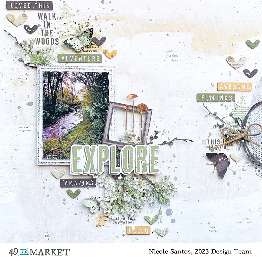 Explore - Layout by Nicole Santos