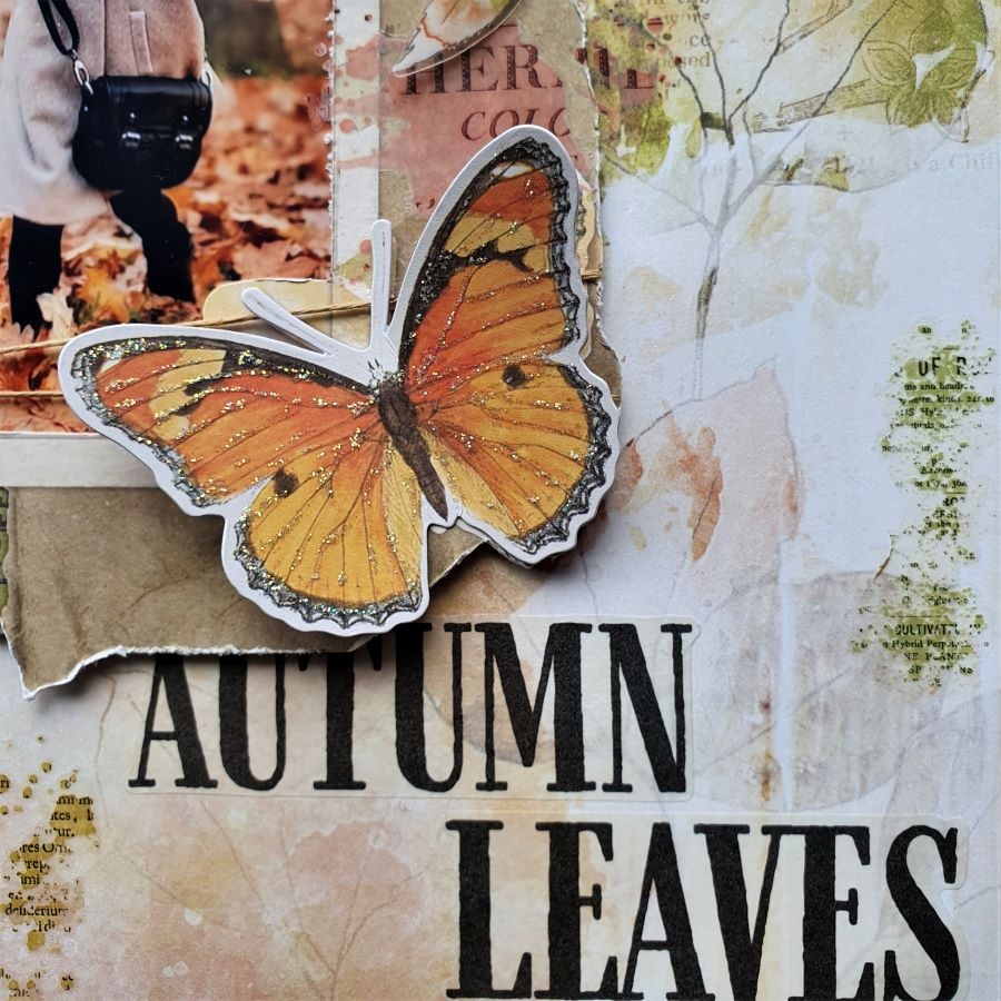 Autumn Leaves - Layout by Michelle Van Oudtshoorn