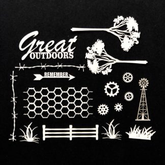 AB-88688 Great Outdoors Archival Chipboard