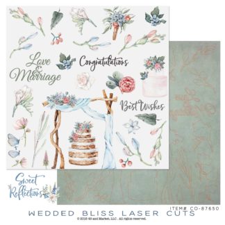 CO-87650 Wedded Bliss: Laser Cut Sheet