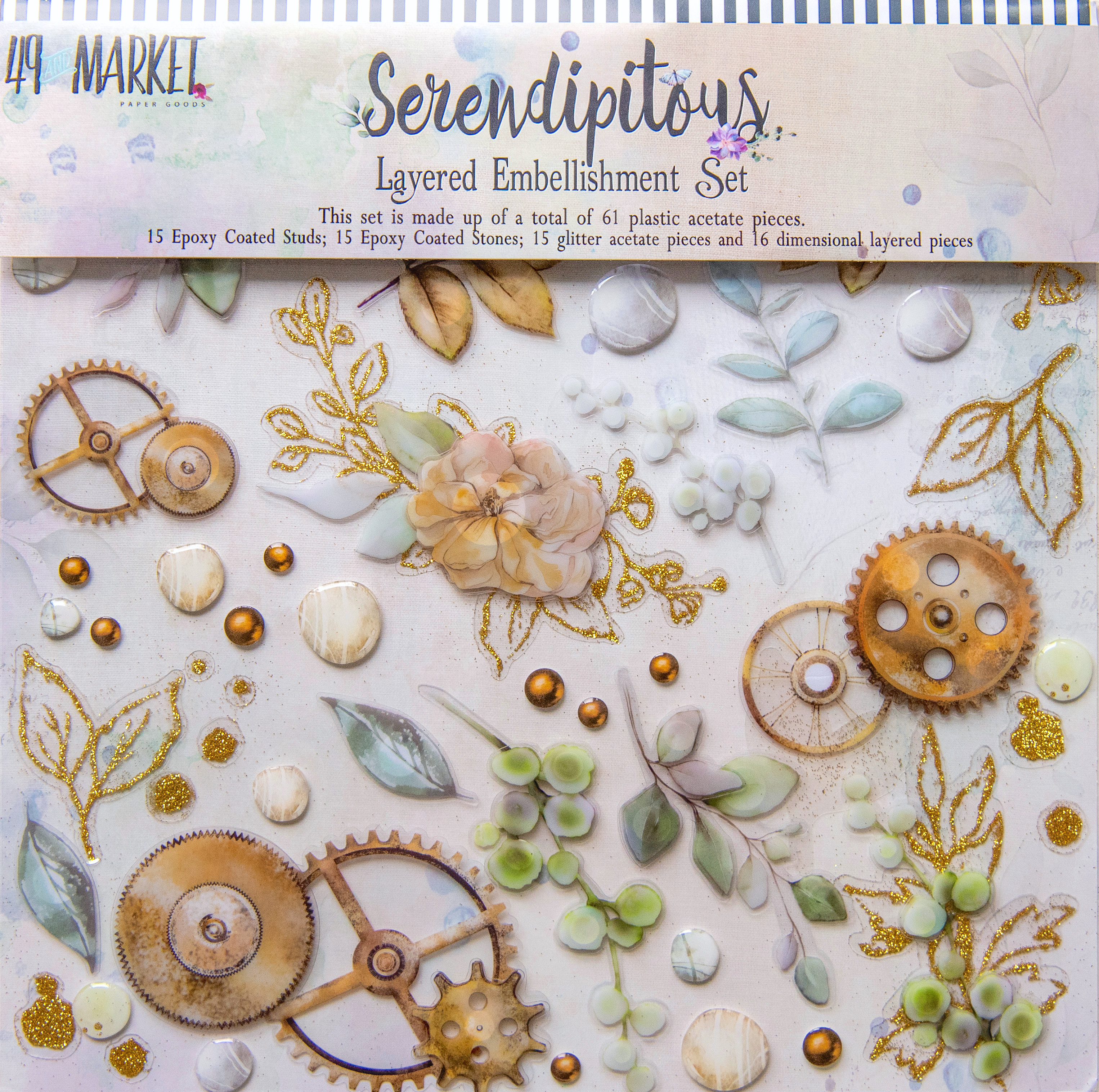 SC-88916 Serendipitous Layered Embellishments