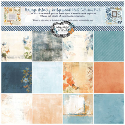 VAW-33256 Vintage Artistry Wedgewood 12x12 Collection Pack