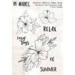 Valerie’s Hibiscus Summer Stamp (4x6)